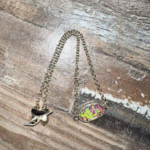 Pink iridescent Kendra Scott Bracelet